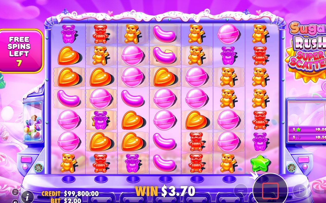 Free Spins counter with Multiplier Spots kept between spins